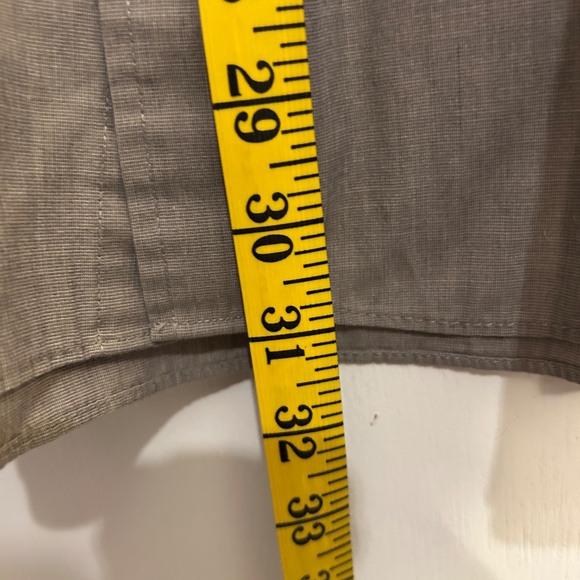 Men's Leo Chevalier Design Brown Long Sleeved Button Down Shirt Size Neck 17 - Picture 4 of 12